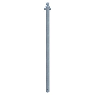 Mittelpfosten für Schutzgeländer, verzinkt