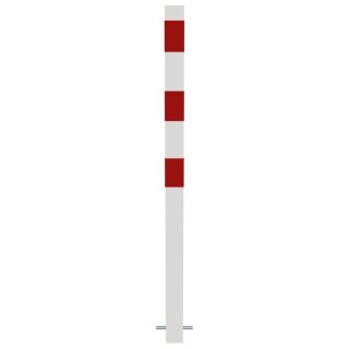 Absperrpfosten 70 x 70 mm, Länge 1300 mm