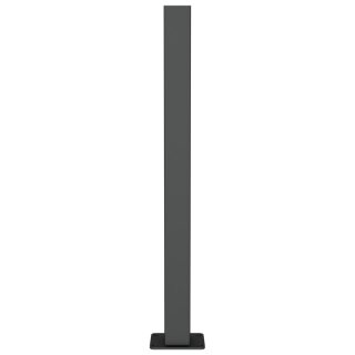 Absperrpfosten 70 x 70 mm, Überflur 900 mm