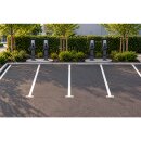 Hochwertige Universal-Standsäule für Wallboxen mit Wetterschutz