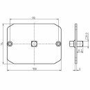 Adapter VK 4010-MHK, 10er Vierkant