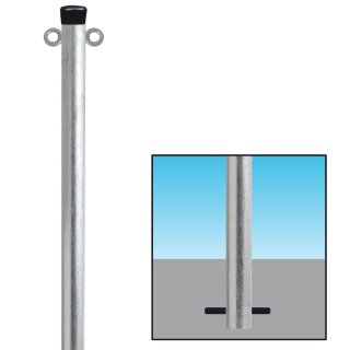 Absperrpfosten ø 42x2,5mm, Länge 1300mm