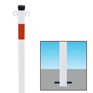 Absperrpfosten ø 42x2,5mm, Länge 1300mm