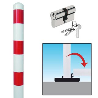 Absperrpfosten ø 60x2,5mm, Überflur 900mm