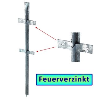 FVZ  T-Zaunpfosten 1200x40x40x5mm