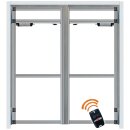 Bausatz 2-flg Garage "Drehtor" B=250, H=197,50cm