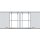 Bausatz 2-flg Scheunentor Rollen B=400 H=300cm