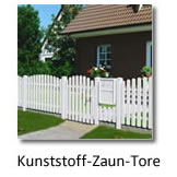 Kunststoff ZÃ¤une + Tore